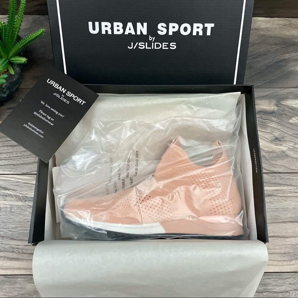 JSlides Orion SP Slip On Sock Knit Sneakers